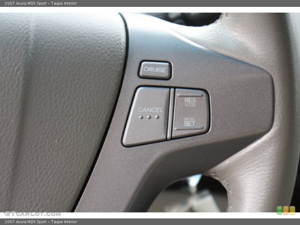 Taupe Interior Controls for the 2007 Acura MDX Sport #77805791