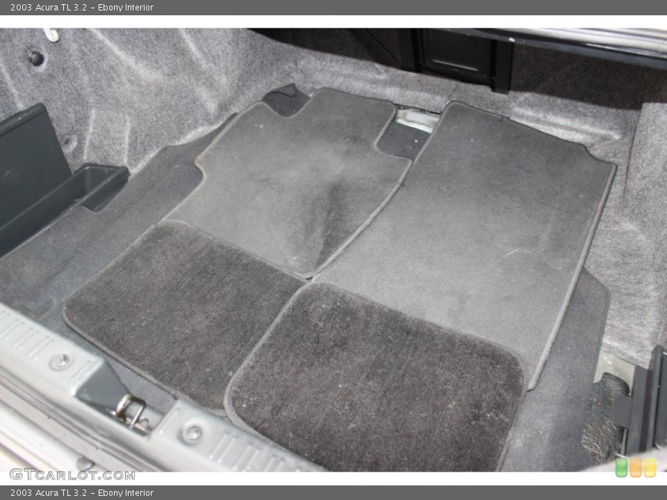 Ebony Interior Trunk for the 2003 Acura TL 3.2 #77806448