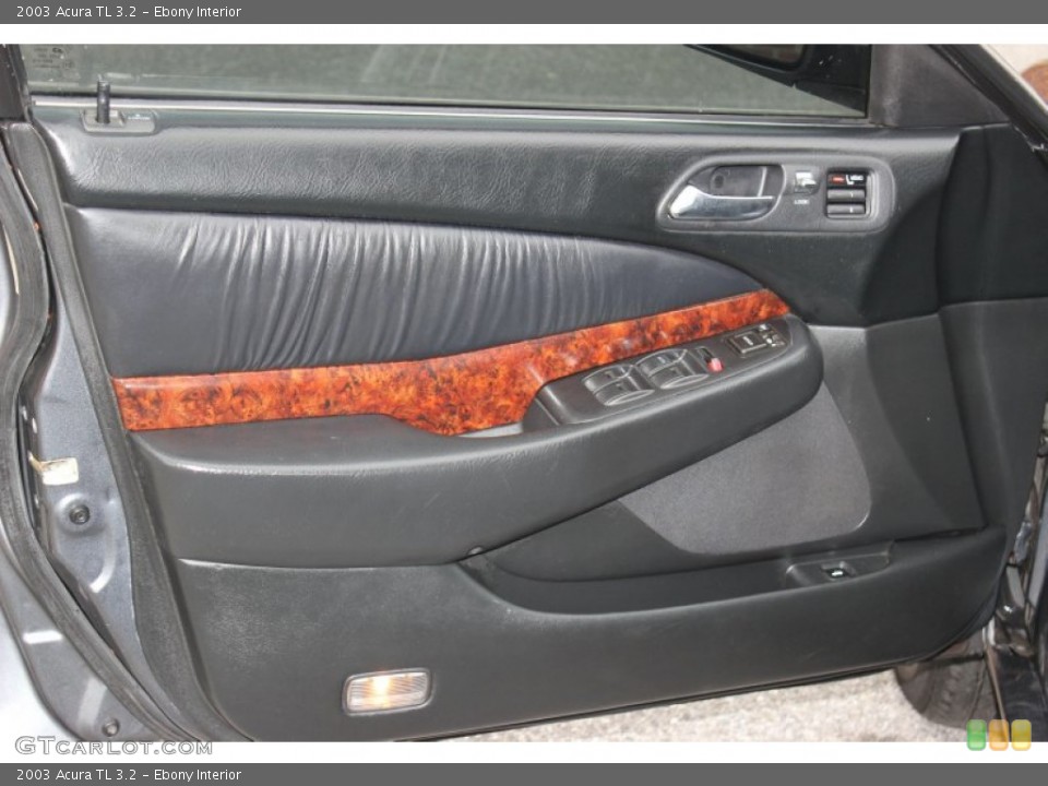 Ebony Interior Door Panel for the 2003 Acura TL 3.2 #77806466
