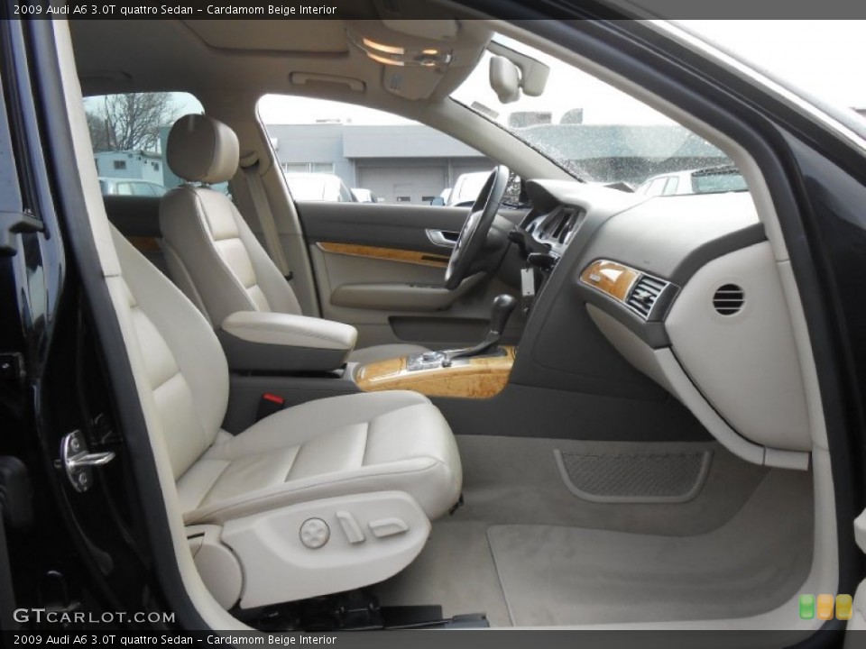 Cardamom Beige Interior Photo for the 2009 Audi A6 3.0T quattro Sedan #77806508