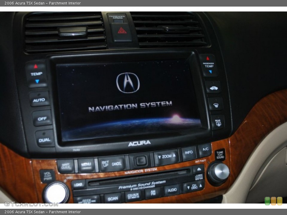 Parchment Interior Controls for the 2006 Acura TSX Sedan #77806973