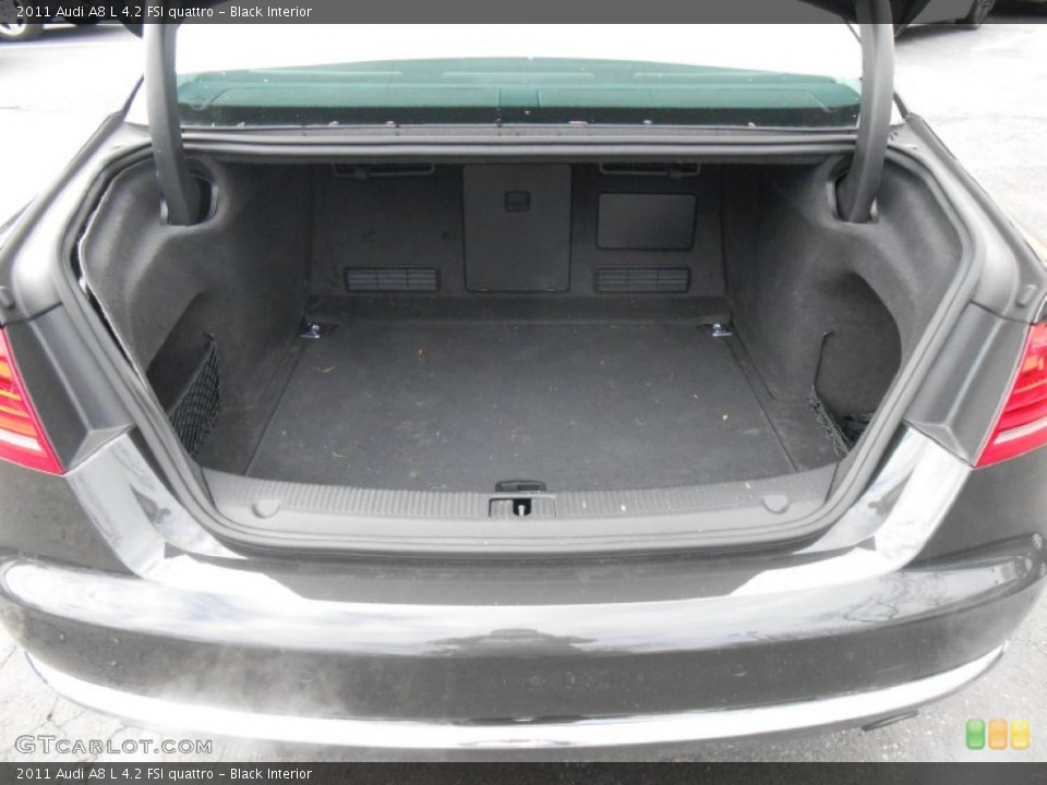 Black Interior Trunk for the 2011 Audi A8 L 4.2 FSI quattro #77807123
