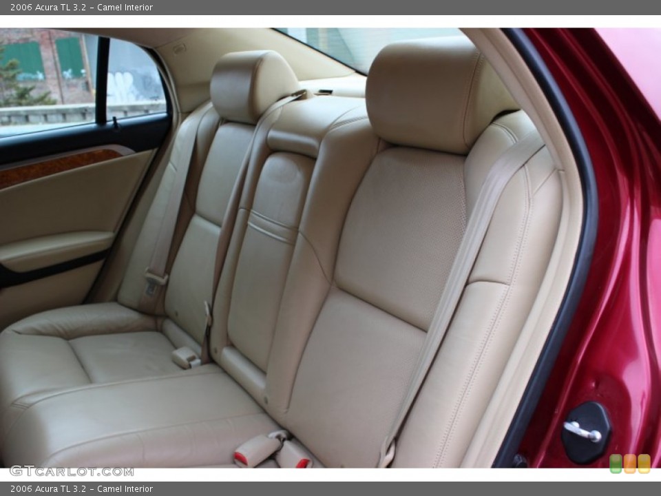 Camel Interior Rear Seat for the 2006 Acura TL 3.2 #77807645