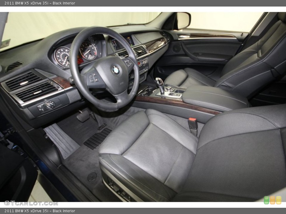 Black Interior Prime Interior for the 2011 BMW X5 xDrive 35i #77807904