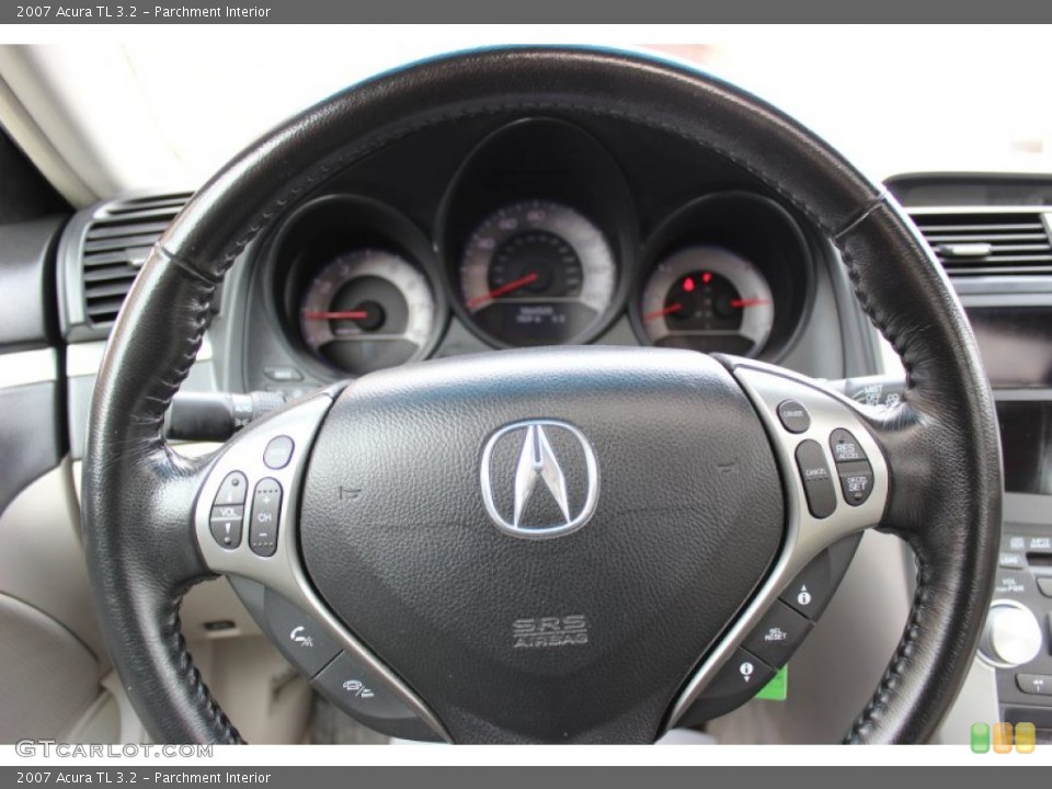 Parchment Interior Steering Wheel for the 2007 Acura TL 3.2 #77808855