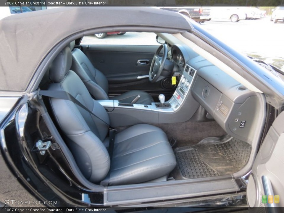 Dark Slate Gray Interior Photo for the 2007 Chrysler Crossfire Roadster #77809052