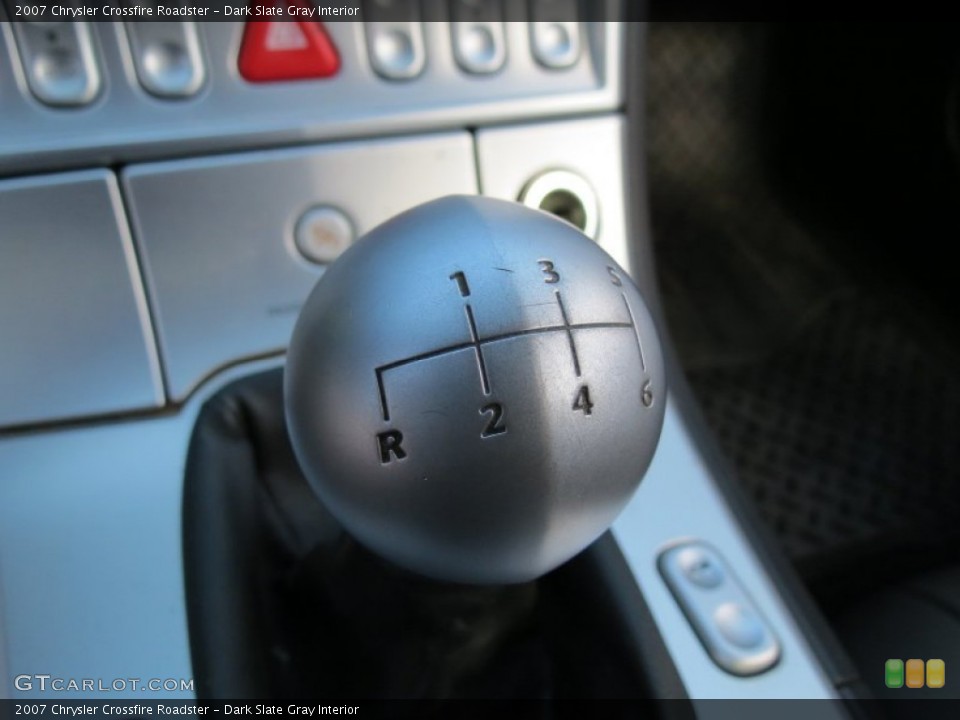 Dark Slate Gray Interior Transmission for the 2007 Chrysler Crossfire Roadster #77809106