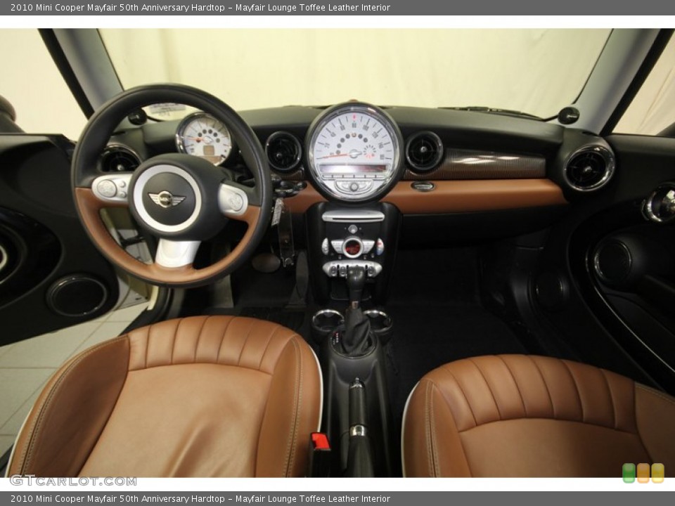 Mayfair Lounge Toffee Leather Interior Dashboard for the 2010 Mini Cooper Mayfair 50th Anniversary Hardtop #77809661