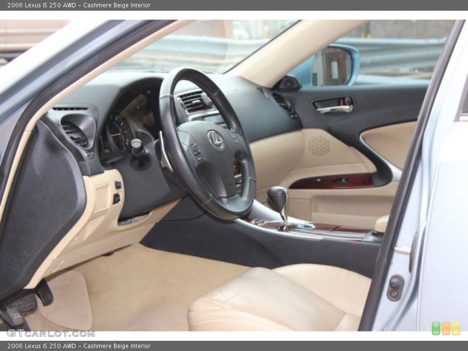 Cashmere Beige Interior Photo for the 2006 Lexus IS 250 AWD #77809739