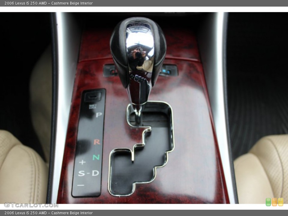 Cashmere Beige Interior Transmission for the 2006 Lexus IS 250 AWD #77809889