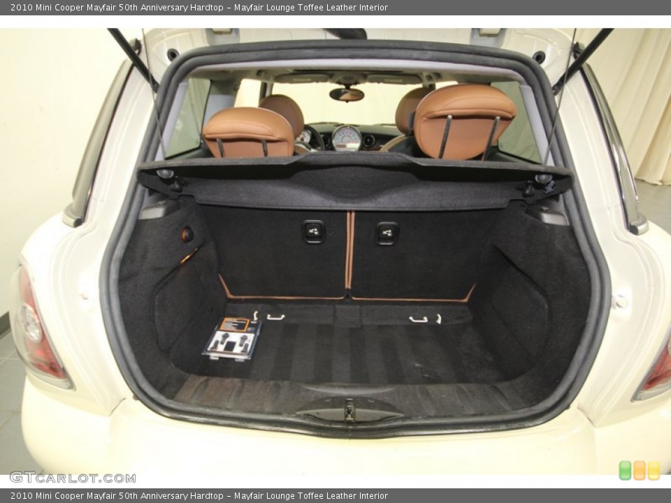 Mayfair Lounge Toffee Leather Interior Trunk for the 2010 Mini Cooper Mayfair 50th Anniversary Hardtop #77809999