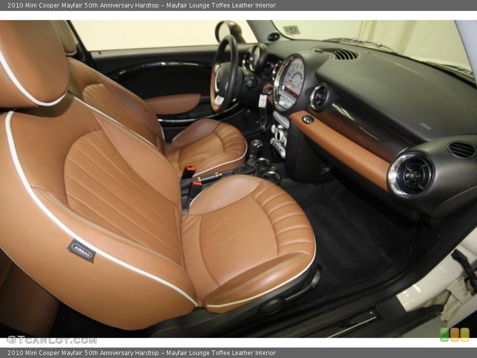 Mayfair Lounge Toffee Leather Interior Photo for the 2010 Mini Cooper Mayfair 50th Anniversary Hardtop #77810033