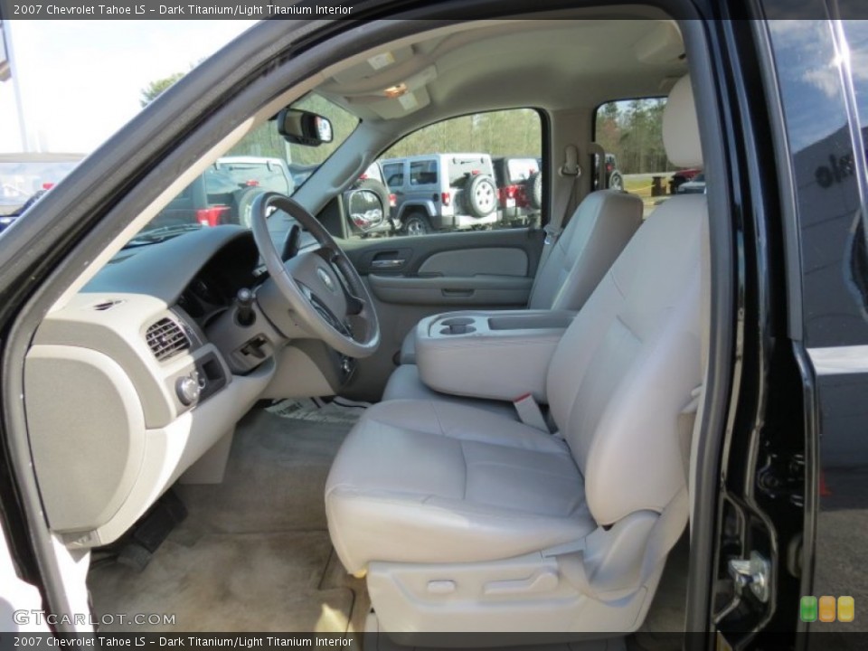 Dark Titanium/Light Titanium Interior Front Seat for the 2007 Chevrolet Tahoe LS #77810483