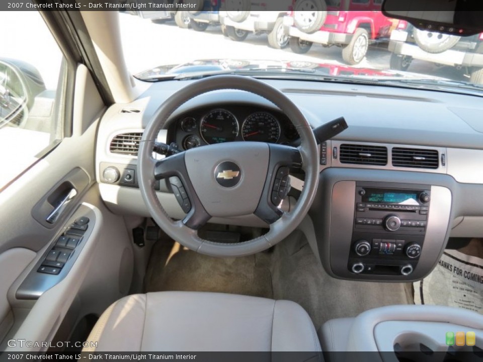 Dark Titanium/Light Titanium Interior Dashboard for the 2007 Chevrolet Tahoe LS #77810633