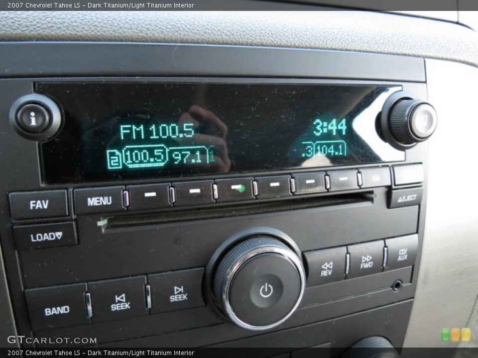 Dark Titanium/Light Titanium Interior Audio System for the 2007 Chevrolet Tahoe LS #77810681