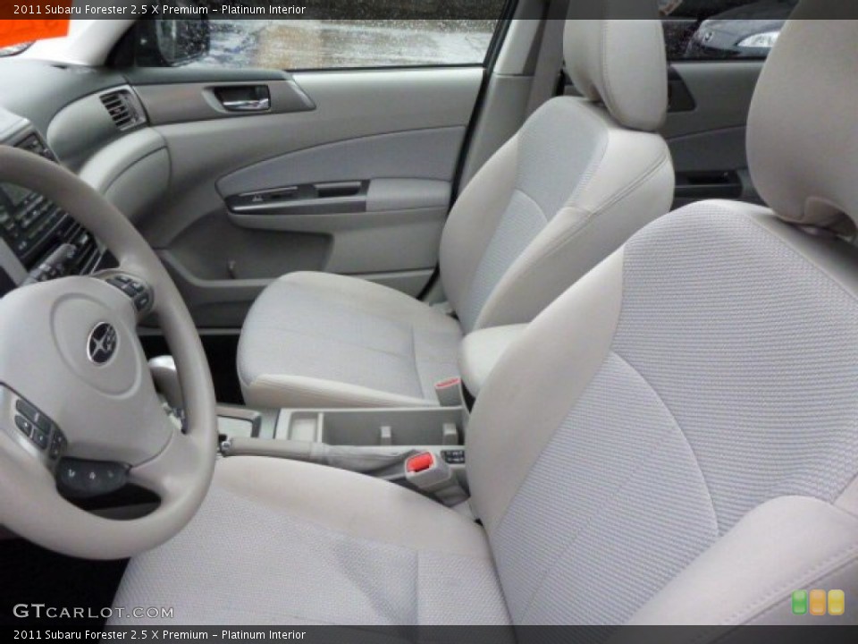 Platinum Interior Photo for the 2011 Subaru Forester 2.5 X Premium #77810933