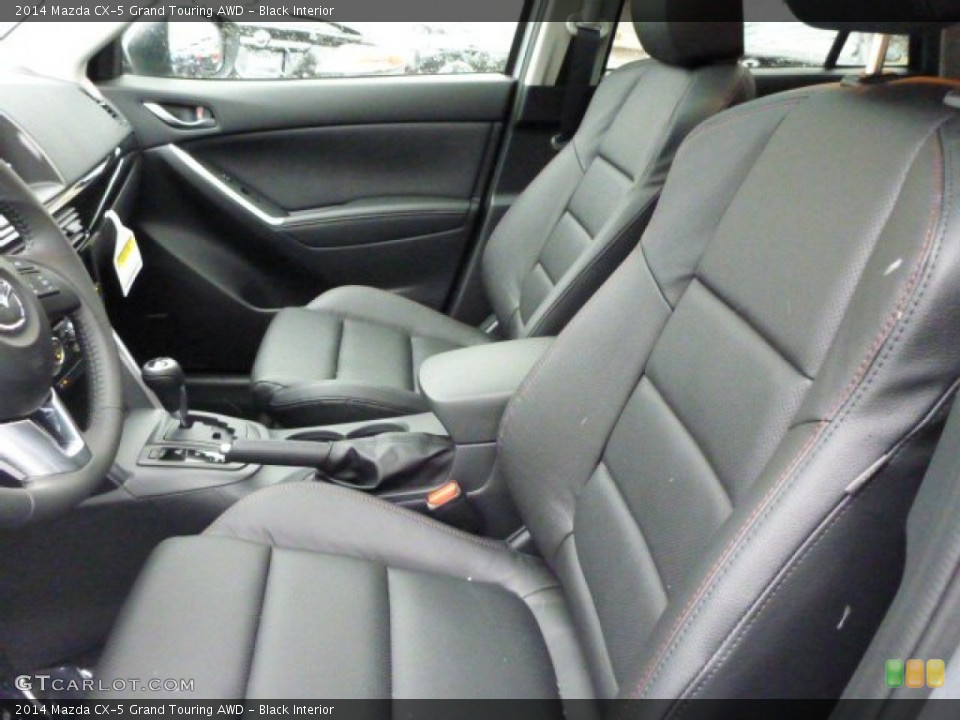 Black Interior Photo for the 2014 Mazda CX-5 Grand Touring AWD #77811343