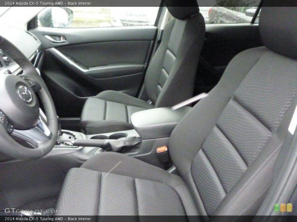 Black Interior Photo for the 2014 Mazda CX-5 Touring AWD #77811937