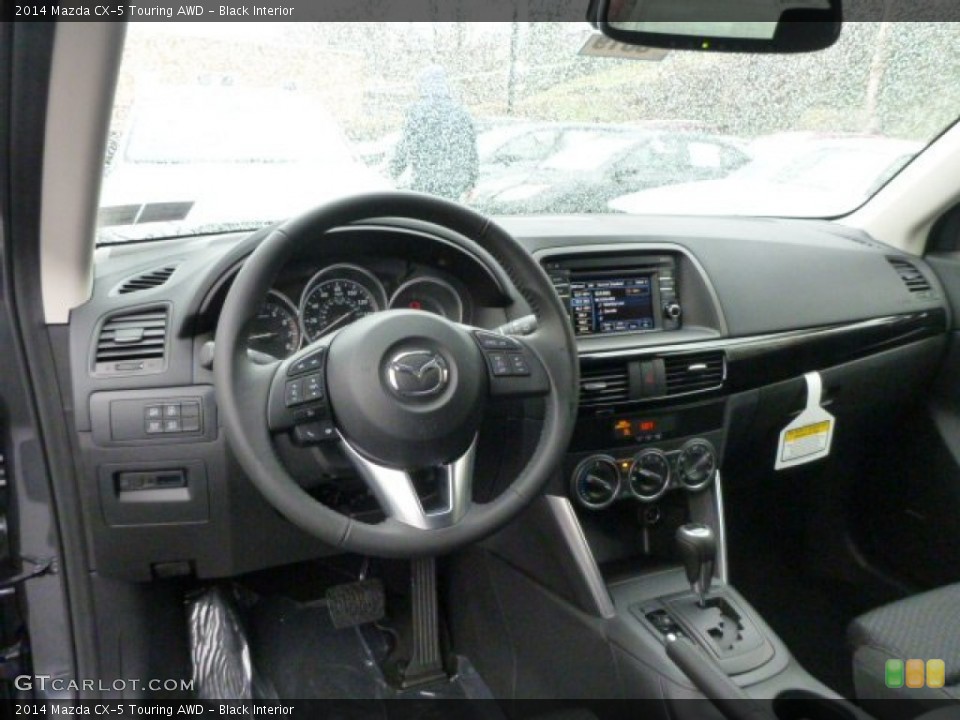 Black Interior Dashboard for the 2014 Mazda CX-5 Touring AWD #77811968