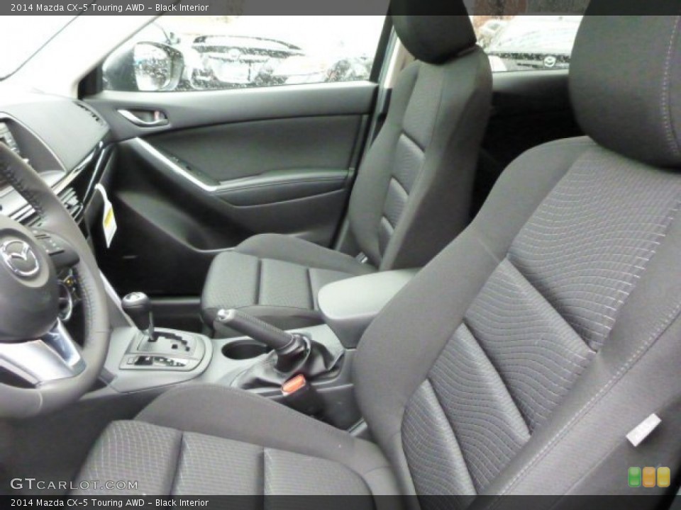 Black Interior Photo for the 2014 Mazda CX-5 Touring AWD #77812259