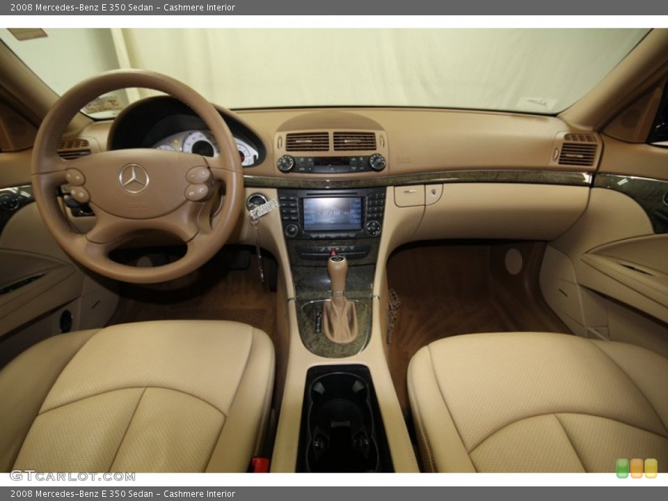 Cashmere Interior Dashboard for the 2008 Mercedes-Benz E 350 Sedan #77812533