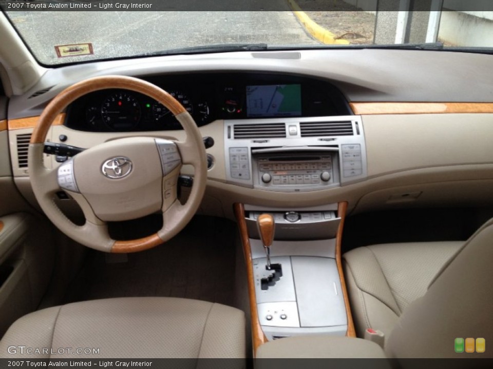 Light Gray Interior Dashboard for the 2007 Toyota Avalon Limited #77812628
