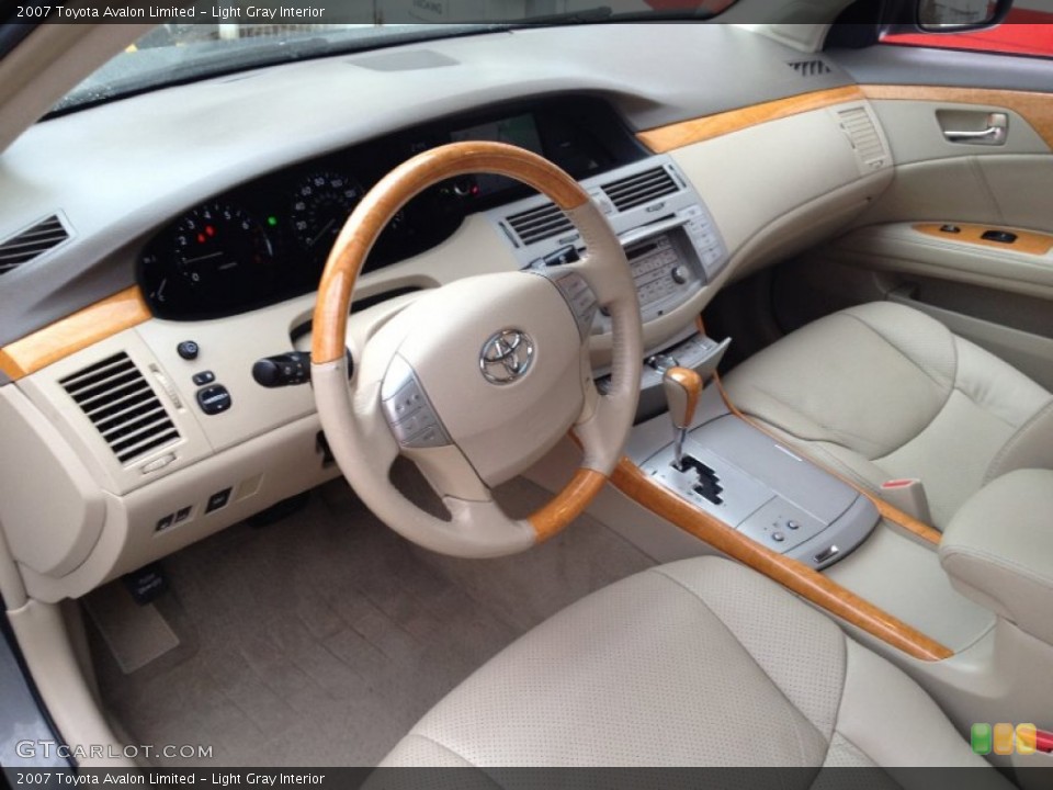 Light Gray Interior Prime Interior for the 2007 Toyota Avalon Limited #77812680