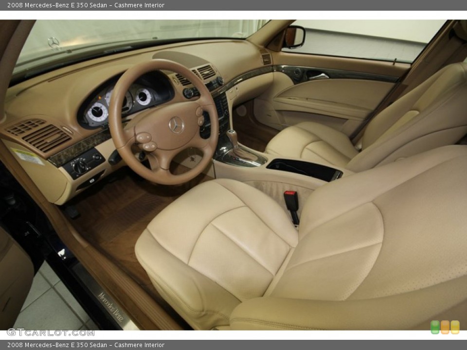 Cashmere Interior Front Seat for the 2008 Mercedes-Benz E 350 Sedan #77812681