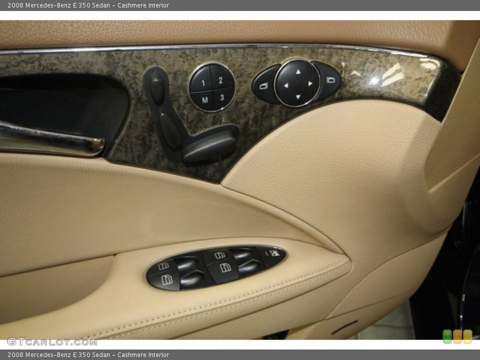 Cashmere Interior Controls for the 2008 Mercedes-Benz E 350 Sedan #77812727