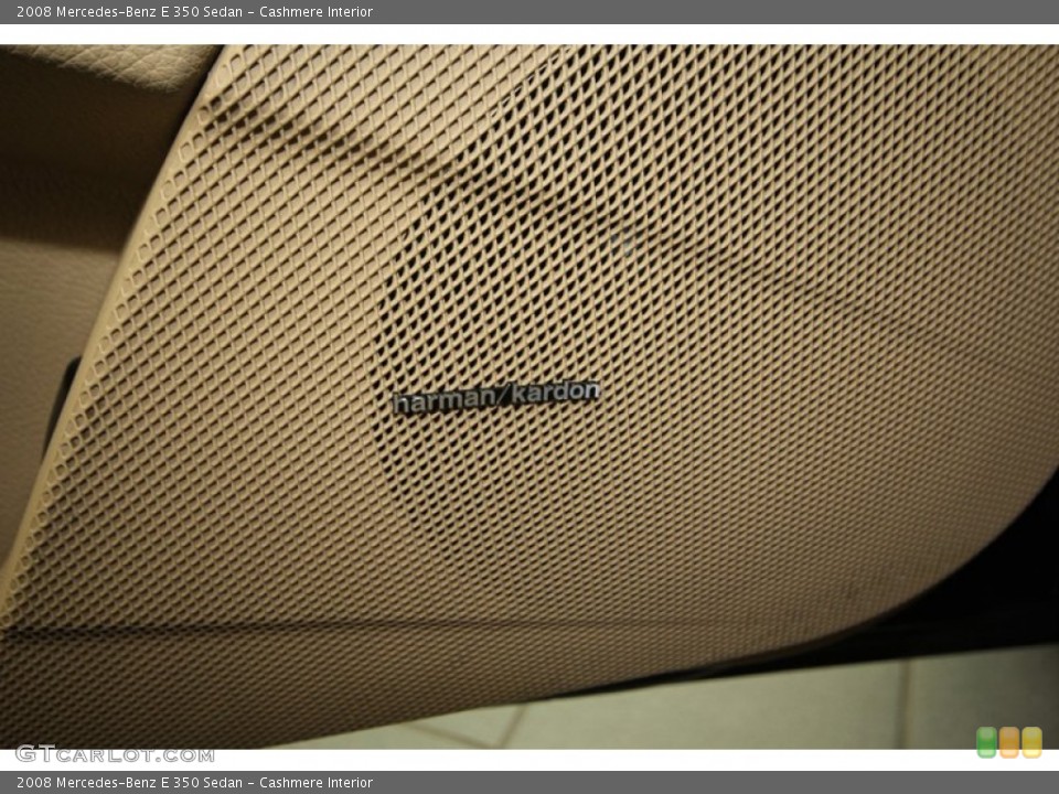 Cashmere Interior Audio System for the 2008 Mercedes-Benz E 350 Sedan #77812748