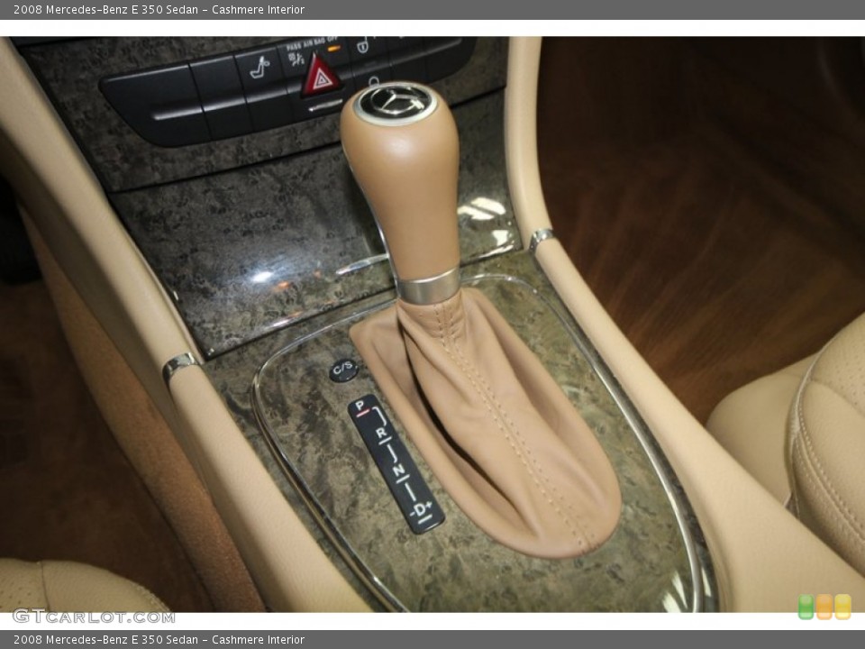 Cashmere Interior Transmission for the 2008 Mercedes-Benz E 350 Sedan #77812824