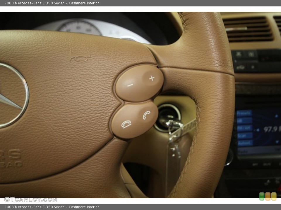 Cashmere Interior Controls for the 2008 Mercedes-Benz E 350 Sedan #77812860
