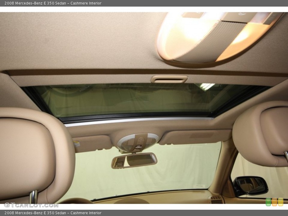 Cashmere Interior Sunroof for the 2008 Mercedes-Benz E 350 Sedan #77812949