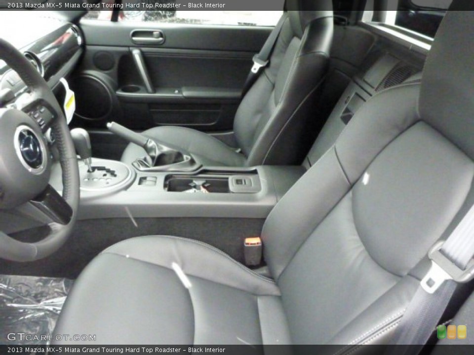 Black Interior Photo for the 2013 Mazda MX-5 Miata Grand Touring Hard Top Roadster #77812955