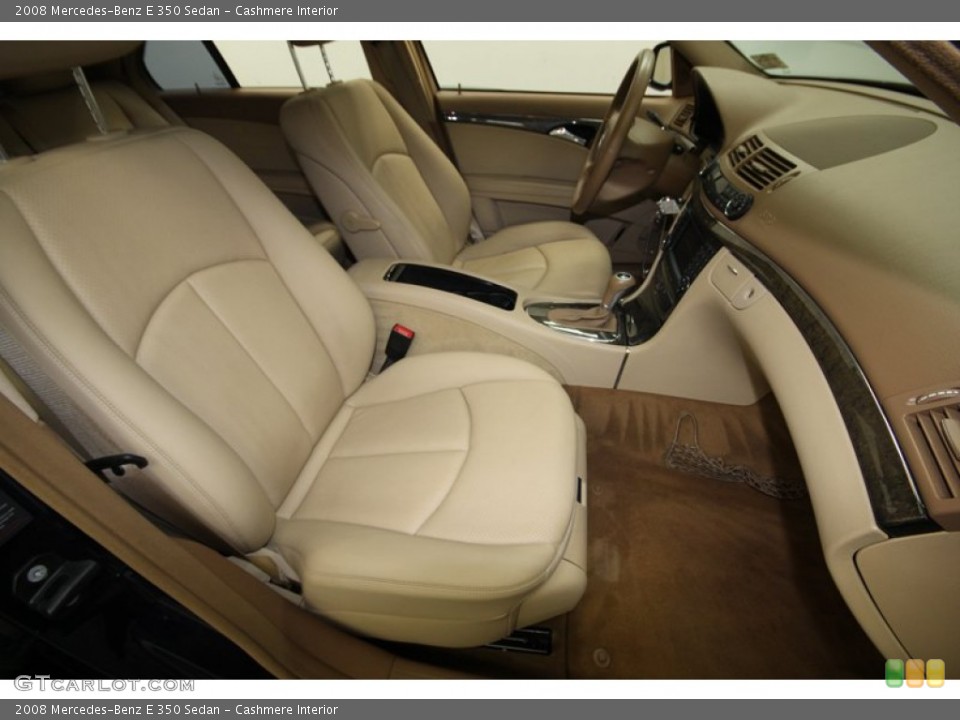 Cashmere Interior Front Seat for the 2008 Mercedes-Benz E 350 Sedan #77813097