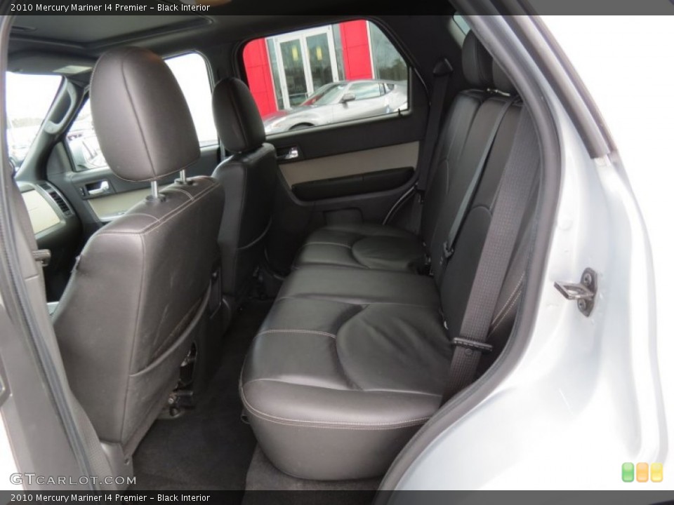 Black Interior Rear Seat for the 2010 Mercury Mariner I4 Premier #77813114