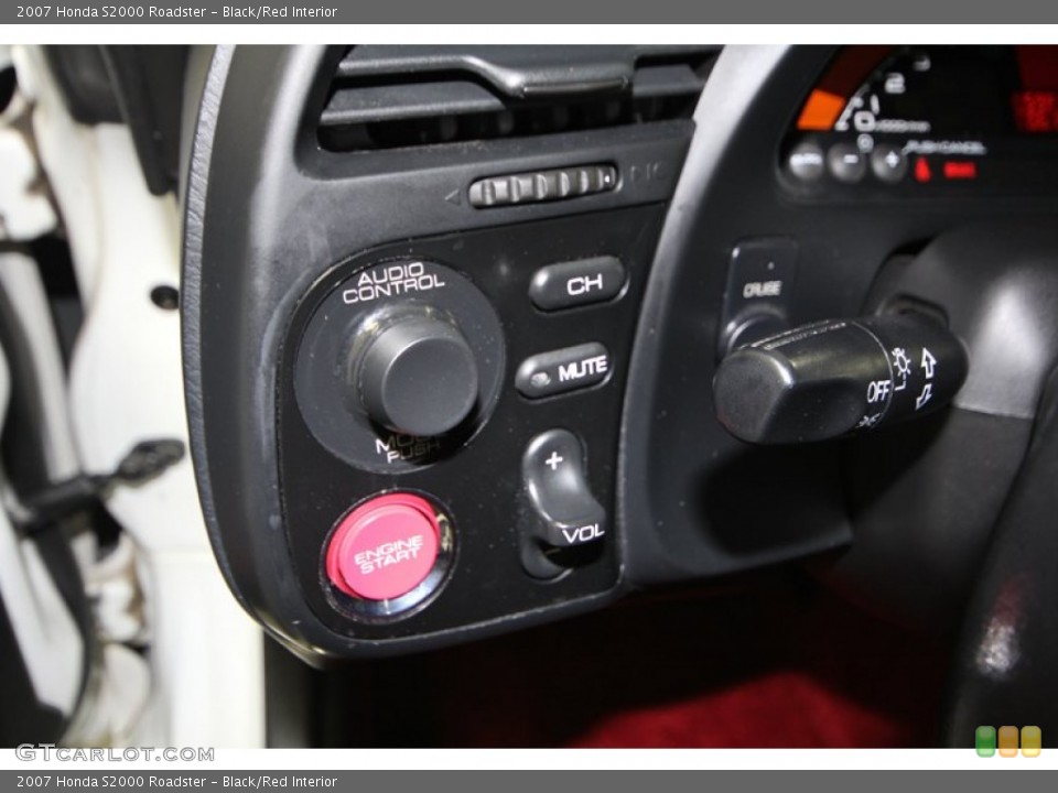 Black/Red Interior Controls for the 2007 Honda S2000 Roadster #77813621
