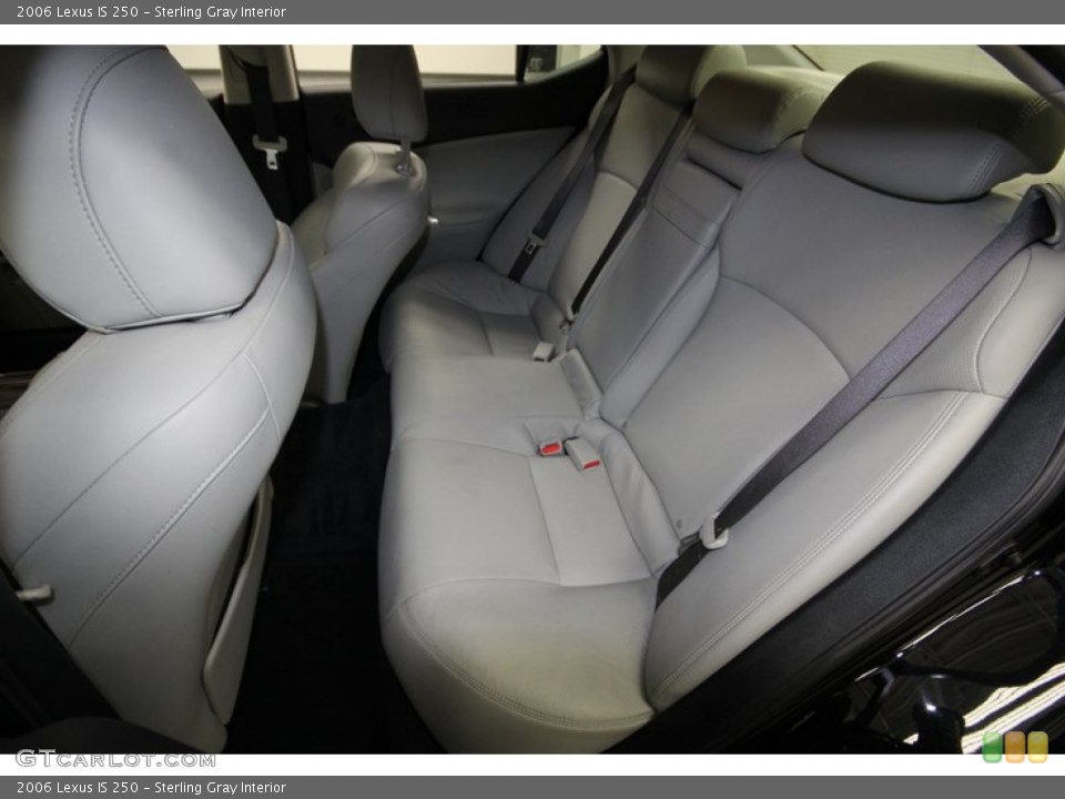 Sterling Gray Interior Rear Seat for the 2006 Lexus IS 250 #77814664