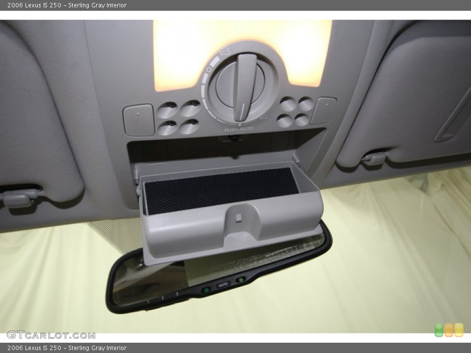 Sterling Gray Interior Controls for the 2006 Lexus IS 250 #77814722
