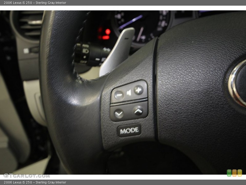 Sterling Gray Interior Controls for the 2006 Lexus IS 250 #77814797