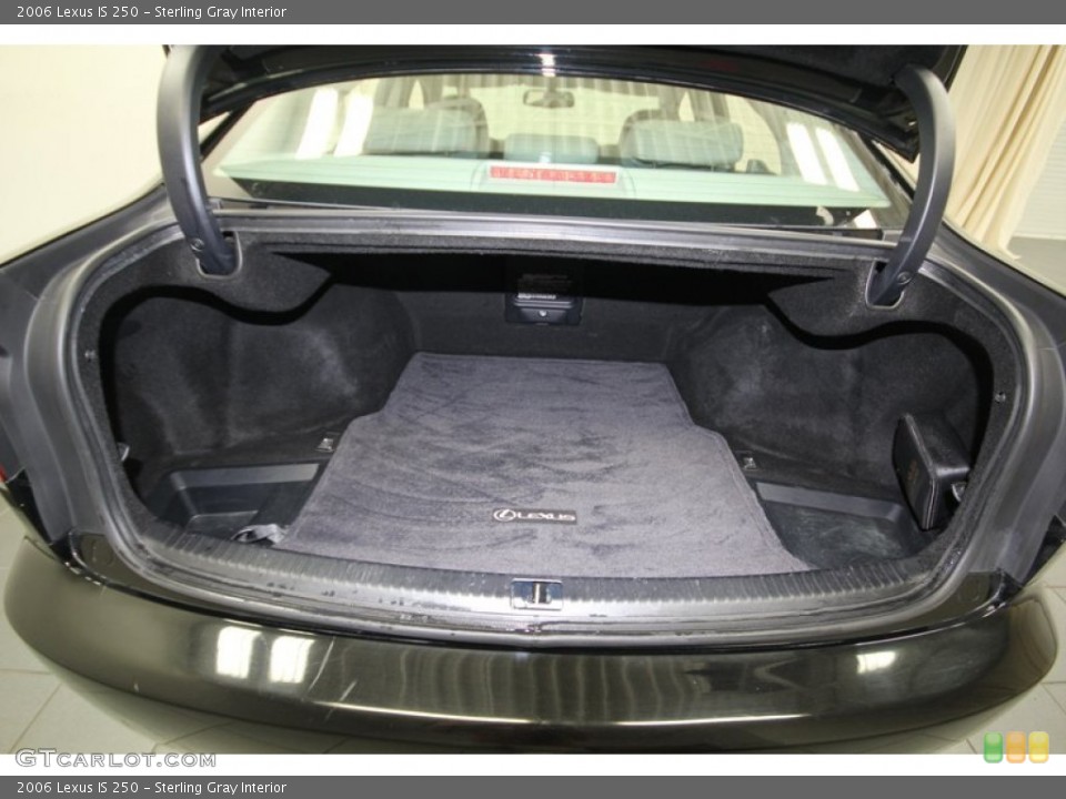 Sterling Gray Interior Trunk for the 2006 Lexus IS 250 #77814878