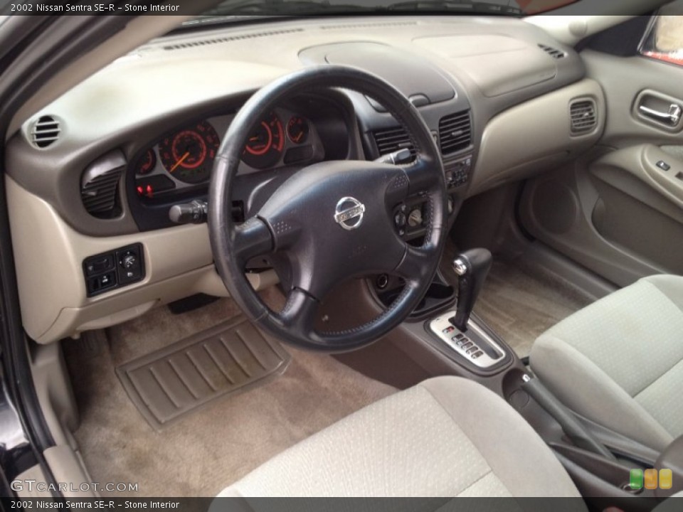 Stone Interior Prime Interior for the 2002 Nissan Sentra SE-R #77814950