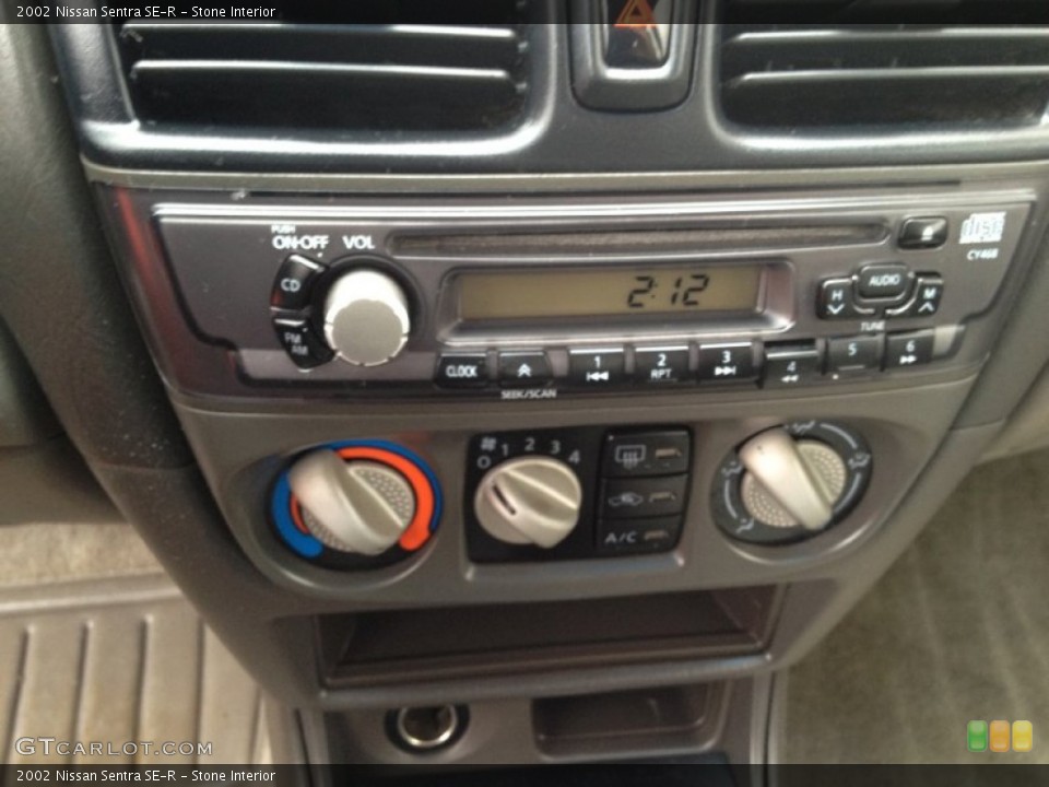 Stone Interior Controls for the 2002 Nissan Sentra SE-R #77815001