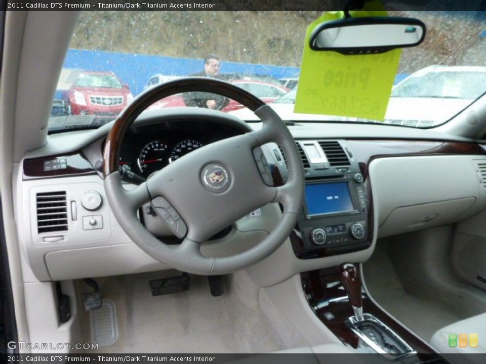 Titanium/Dark Titanium Accents Interior Dashboard for the 2011 Cadillac DTS Premium #77815193