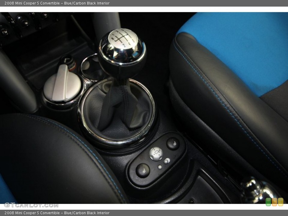 Blue/Carbon Black Interior Transmission for the 2008 Mini Cooper S Convertible #77815253