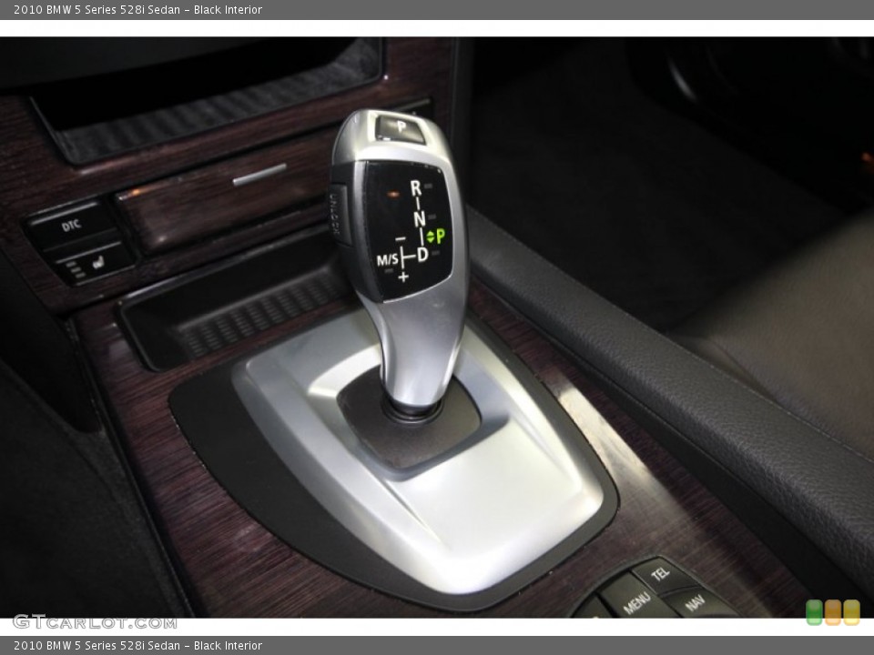 Black Interior Transmission for the 2010 BMW 5 Series 528i Sedan #77816125