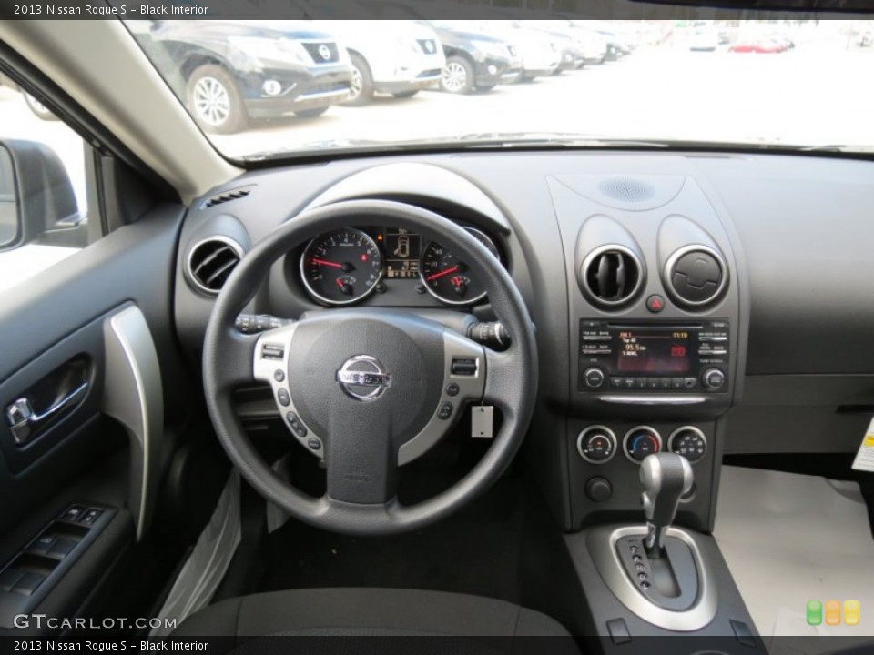 Black Interior Dashboard for the 2013 Nissan Rogue S #77816462