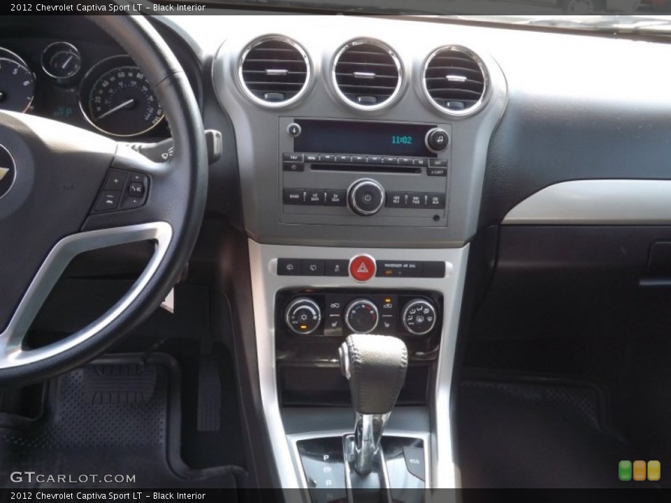 Black Interior Controls for the 2012 Chevrolet Captiva Sport LT #77817761