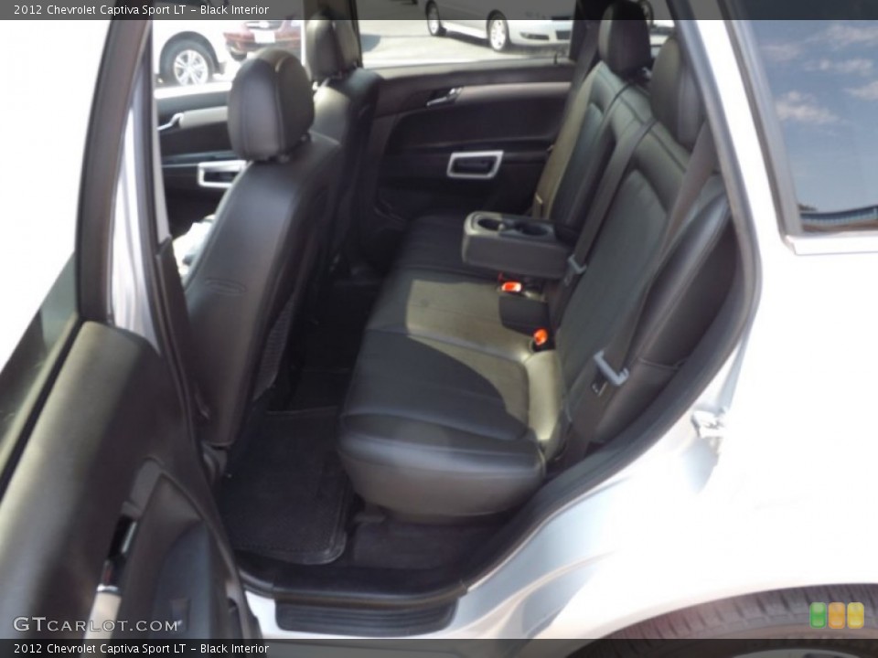 Black Interior Rear Seat for the 2012 Chevrolet Captiva Sport LT #77817812