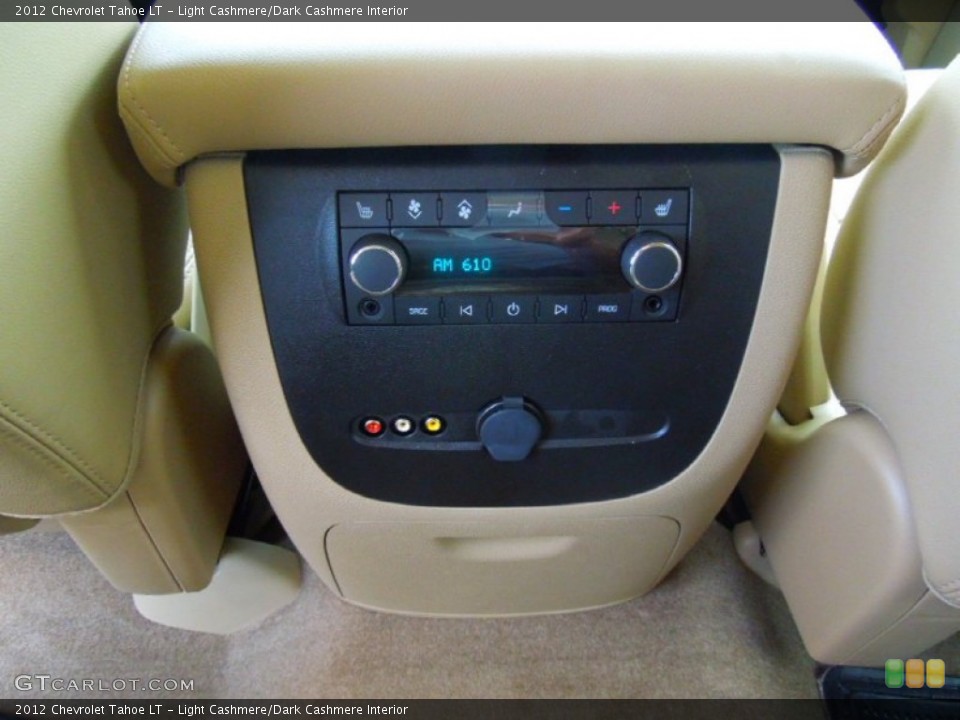 Light Cashmere/Dark Cashmere Interior Controls for the 2012 Chevrolet Tahoe LT #77818265